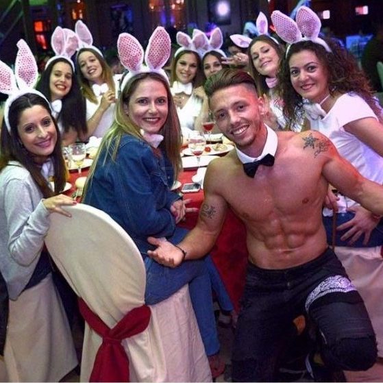 Cena conjunta despedida de soltera